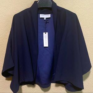NWT Cupcakes And Cashmere Navy Marshall Jacket
